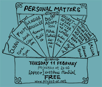 personal matters